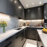 modern-l-shaped-kitchen-design-with-patterned-backsplash-and-quartz-countertop