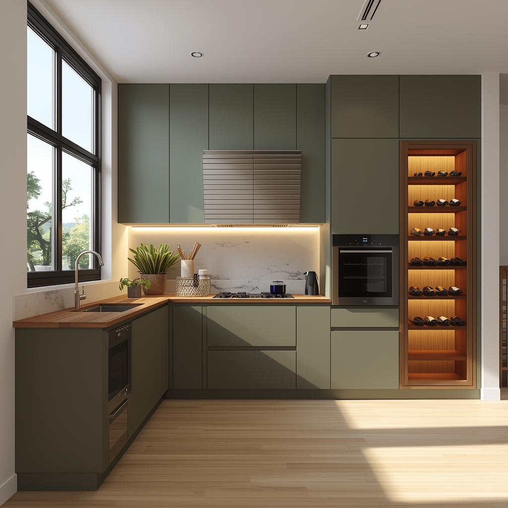 Stainless steel kitchen in hyderabad