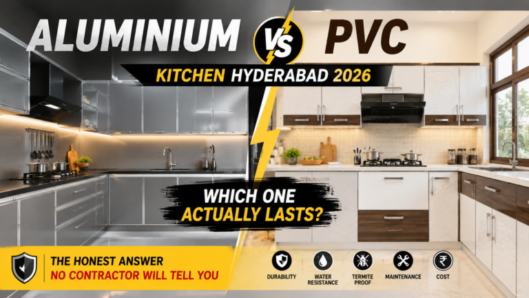 Aluminium vs pvc kitchens