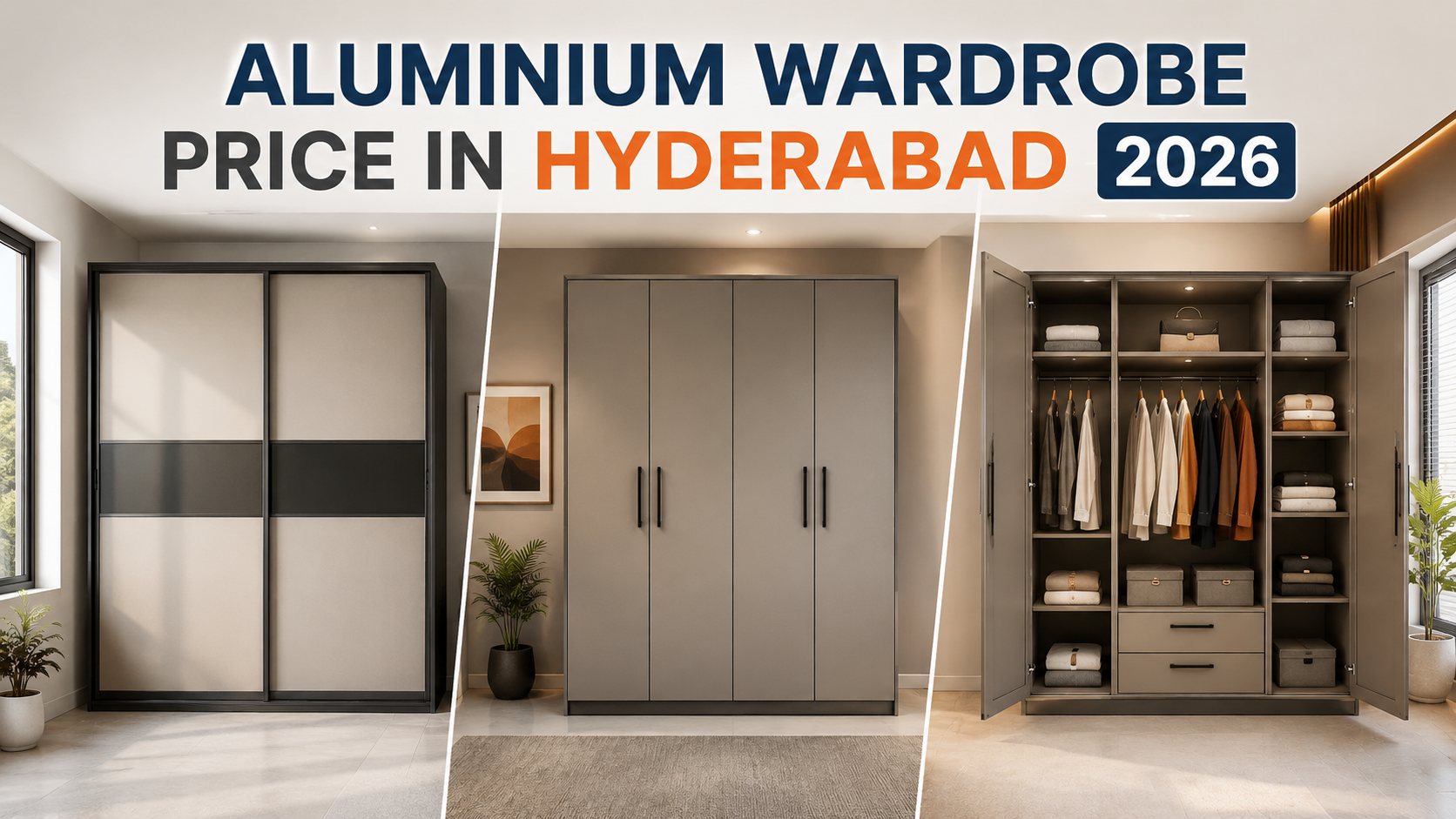 Aluminium Sliding Wardrobe