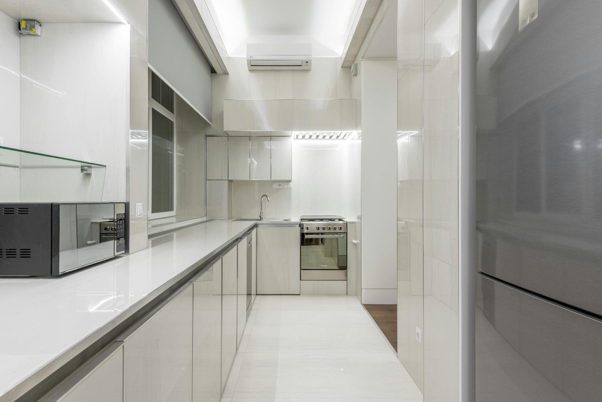 Parallel steel modular kitchen Kukatpally