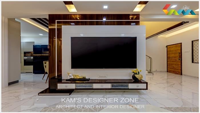 Wall-mounted TV unit