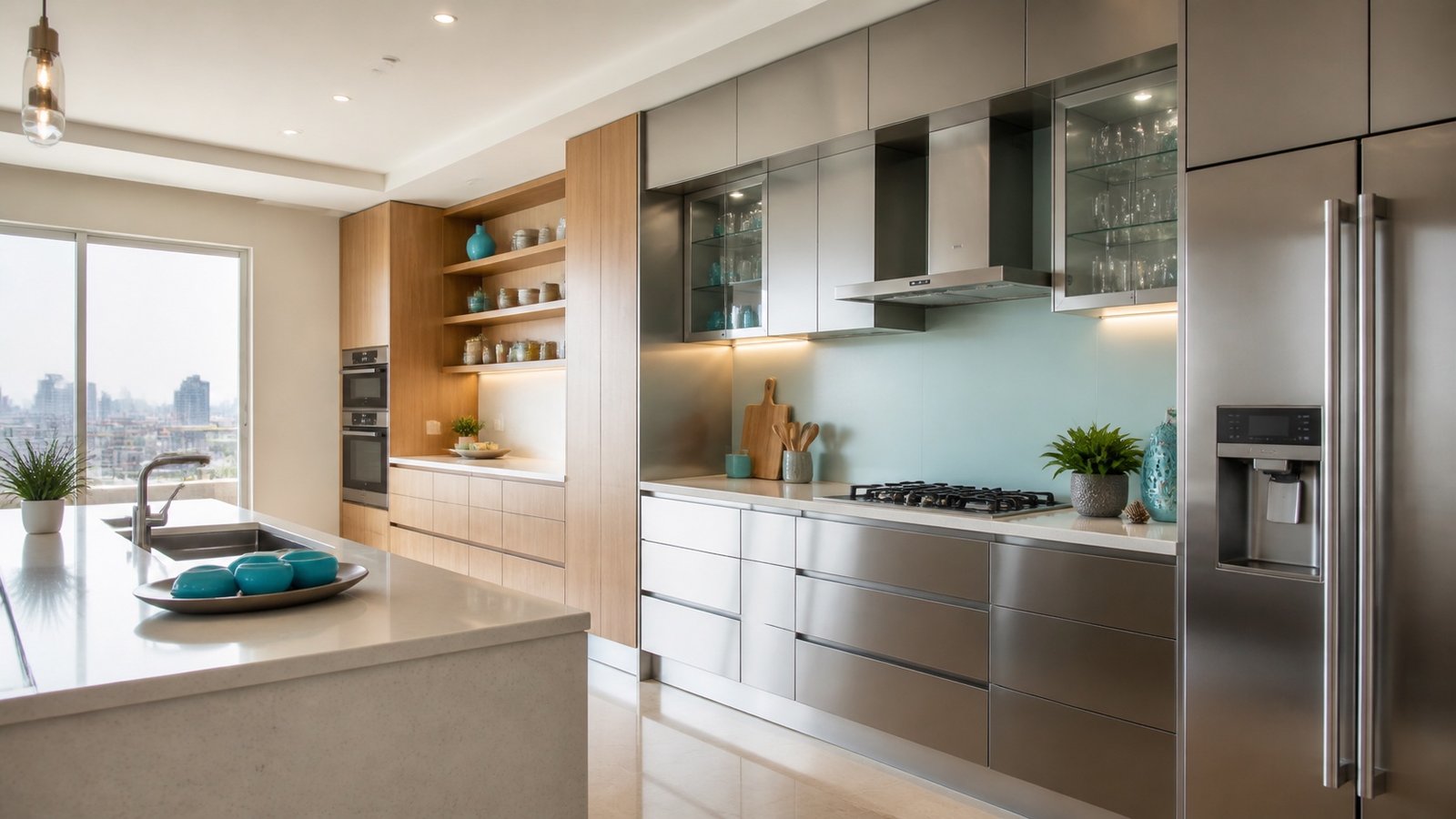 Best material for modular kitchen in Hyderabad: plywood, aluminium and SS304 comparison