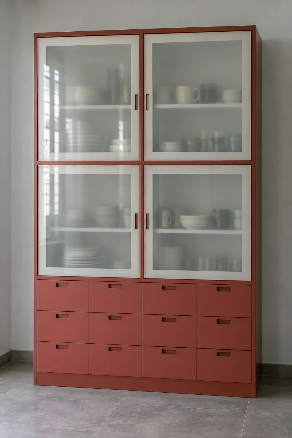 brick drawer crockery design concept