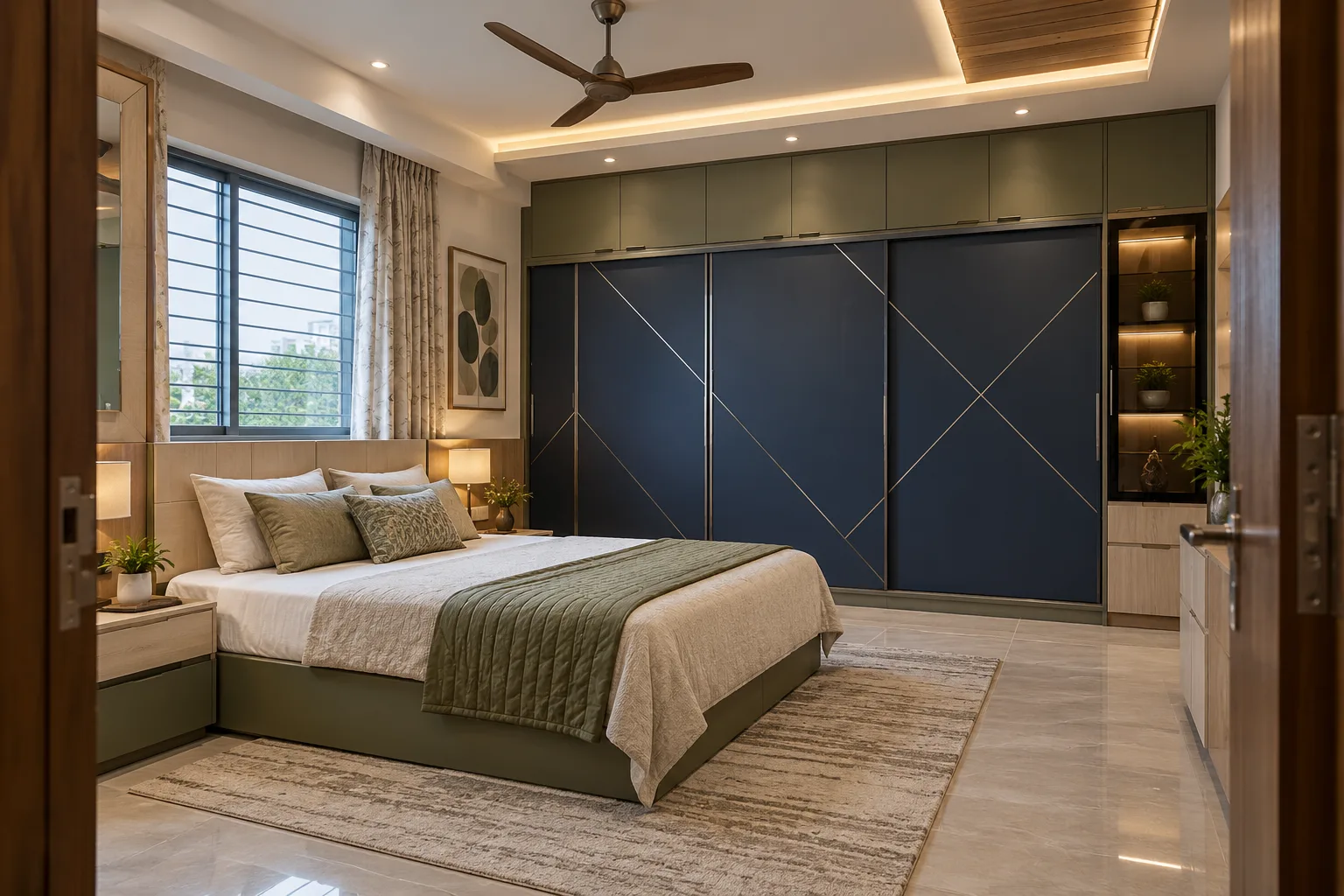 indigo silver line wardrobe concept