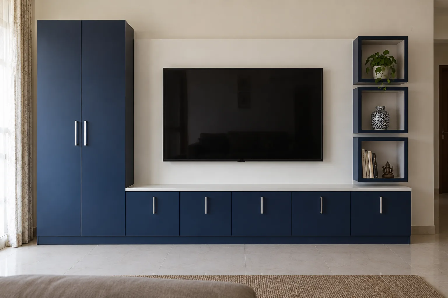 GI Box Rhythm TV Unit AI-generated design concept