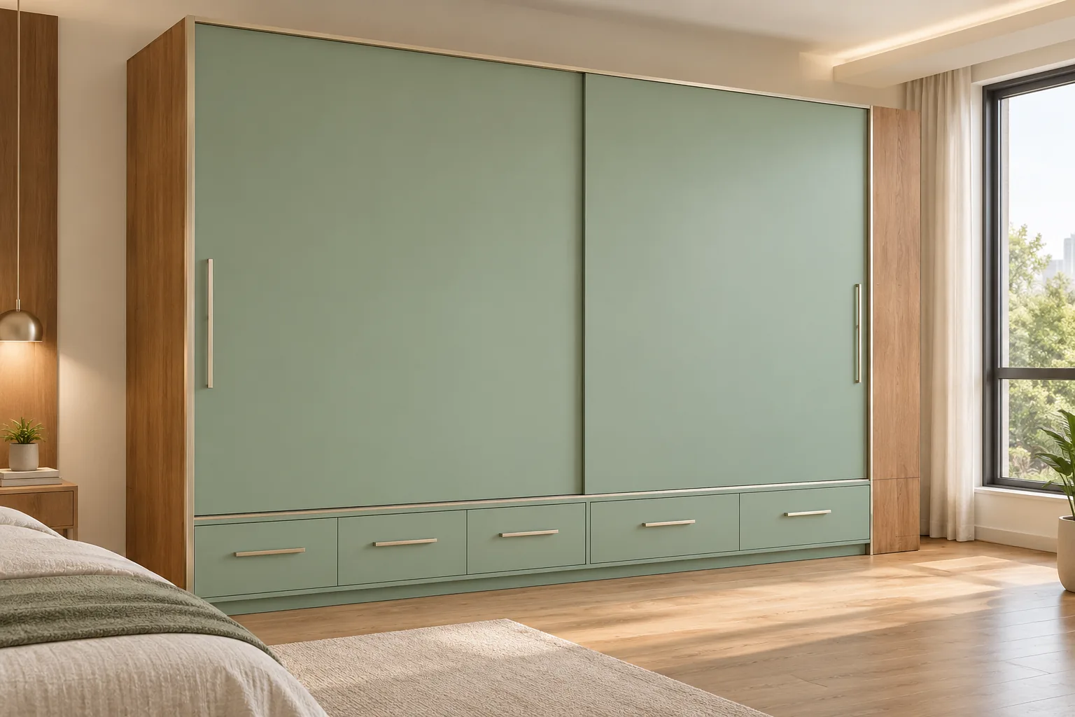 GI Sage Base Drawer Wardrobe concept