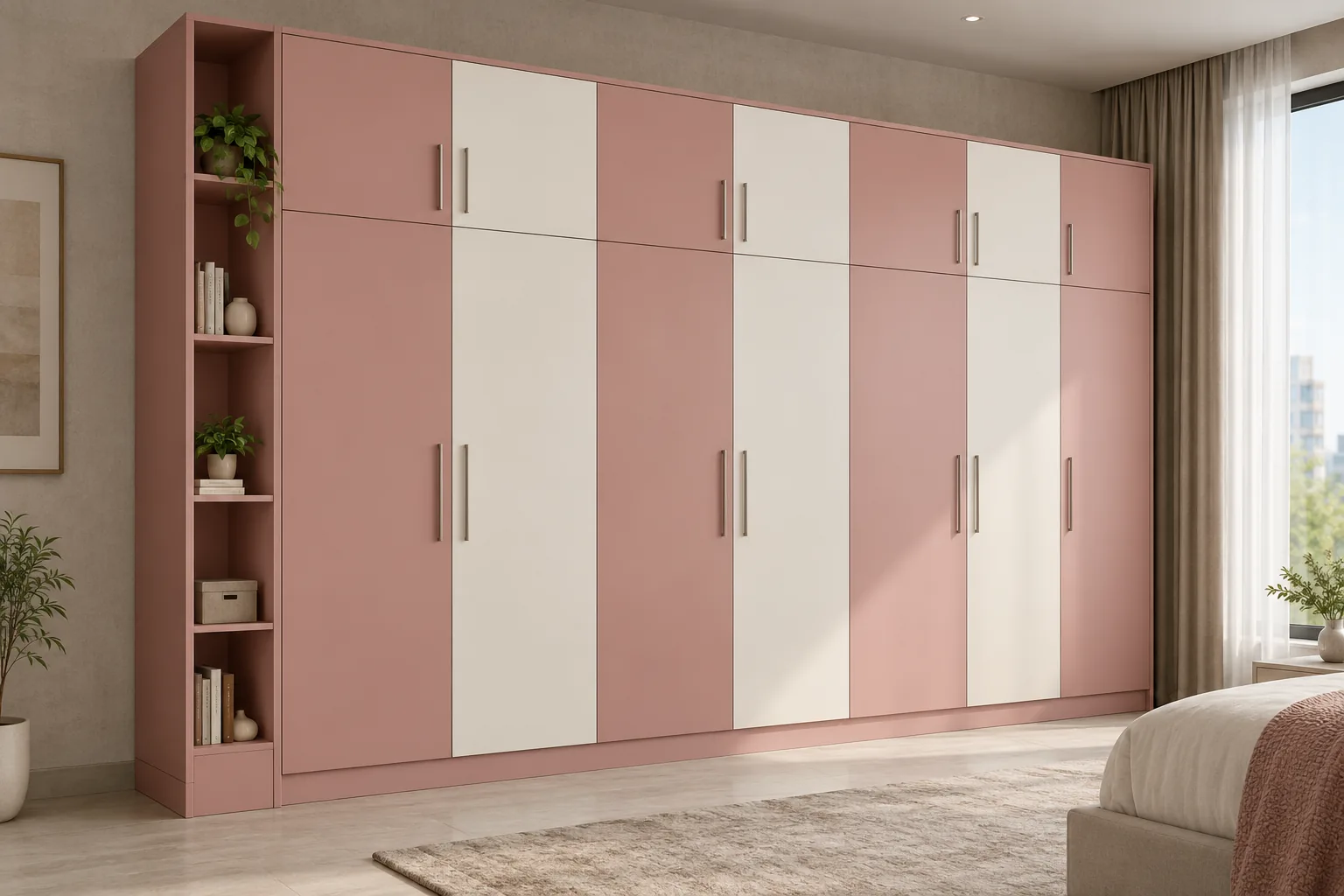 GI Blush Ivory Loft Wardrobe — concept render