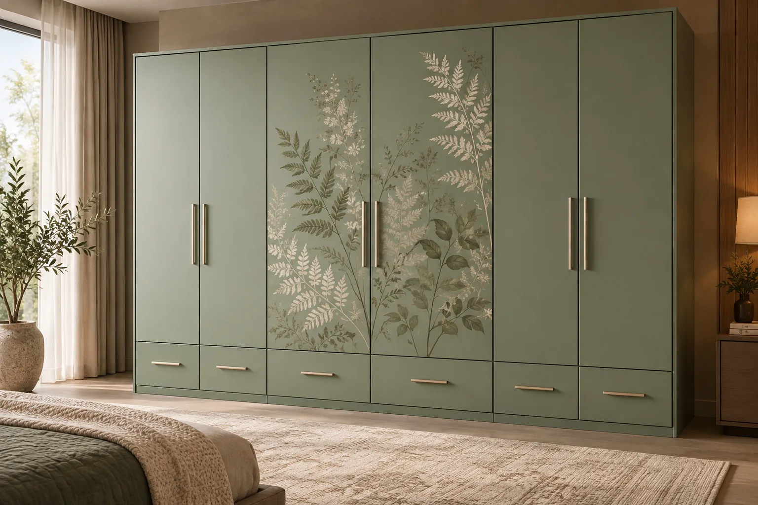 GI Sage Botanical Wardrobe — concept render
